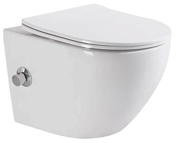 Унитаз подвесной BelBagno Uno BB3105CHR-BS/SC 