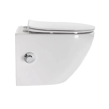 Унитаз подвесной BelBagno Uno BB3105CHR-BS/SC  - фото 2