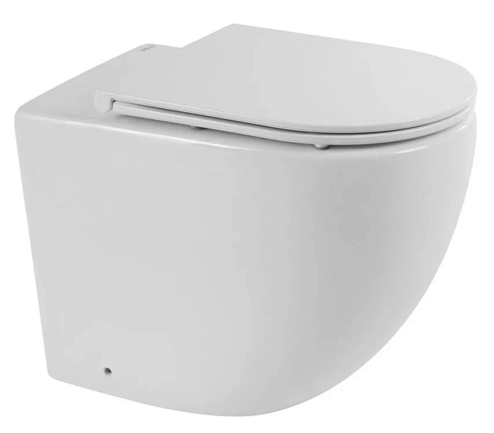 Унитаз приставной BelBagno Sfera-R BB2141CBR/BB870SC безободковый