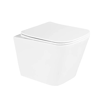 Комплект BelBagno Due BB3103CHR/SC/BB002-80/BB014-SR-BIANCO кнопка смыва белая  - фото 3