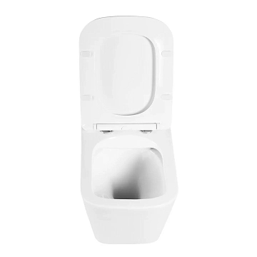 Комплект BelBagno Due BB3103CHR/SC/BB002-80/BB014-SR-BIANCO кнопка смыва белая  - фото 5