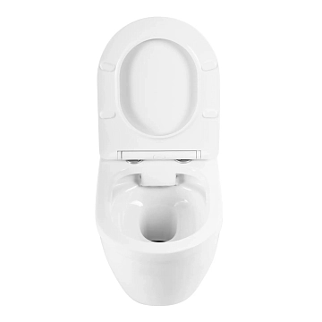 Комплект BelBagno Loto BB070CHR/SC/BB002-80/BB014-SR-BIANCO кнопка смыва белая  - фото 5