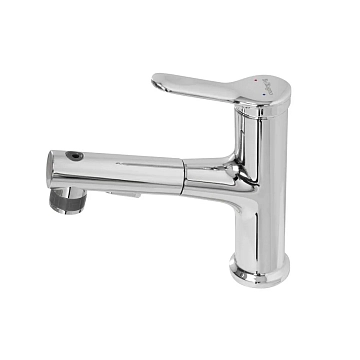 Смеситель BelBagno BB-LVMD-CRM-W0 для раковины, с выдвижным изливом  - фото 2