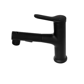 Смеситель BelBagno BB-LVMD-NERO-W0 для раковины, с выдвижным изливом  - фото 3