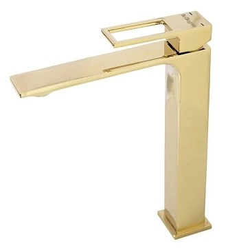 Смеситель BelBagno Luce LUC-LMC-ORO-W0 для раковины 