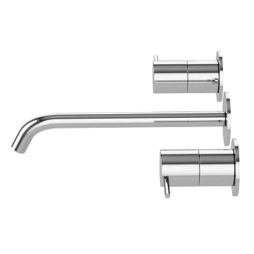 Смеситель Cezares Leaf BLI3L-L-01-W0 с внутренней частью, для раковины  - фото 5