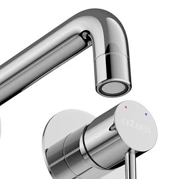 Смеситель Cezares Relax BLI2-1-01-W0 для раковины, с внутренней частью  - фото 4