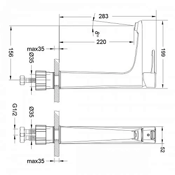 Смеситель Lemark Evitta LM0509C для раковины  - фото 3