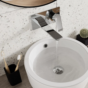 Смеситель Wasserkraft Lopau 3230 с внутренней частью, для раковины  - фото 3