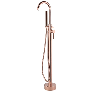 Смеситель Abber Wasser Kreis AF8115RG напольный, для ванны с душем 