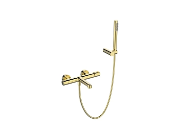 Смеситель BelBagno Uno VASM/DFS-ORO для ванны с душем 