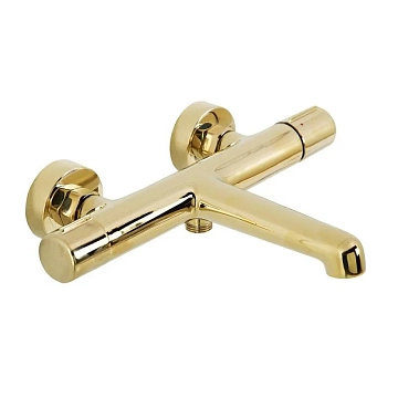 Смеситель BelBagno Uno VASM/DFS-ORO для ванны с душем  - фото 4