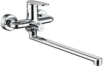 Смеситель Bravat Opal F6125183CP-02L-RUS для ванны с душем 