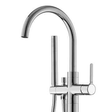 Смеситель Cezares Eco VDP-01 напольный, для ванны с душем  - фото 2