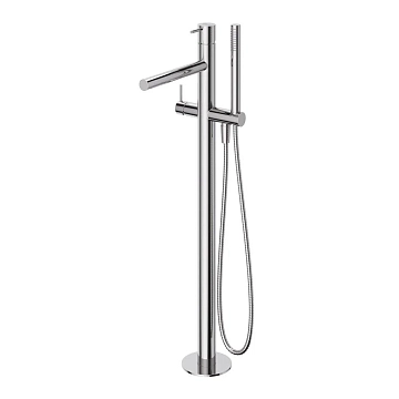 Смеситель Cezares Leaf VDP-L-01 напольный, для ванны с душем 