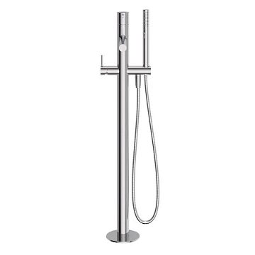 Смеситель Cezares Leaf VDP-L-01 напольный, для ванны с душем  - фото 3