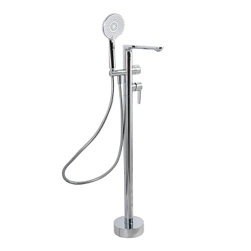 Смеситель Cezares Lux VDP-01 напольный, для ванны с душем  - фото 2