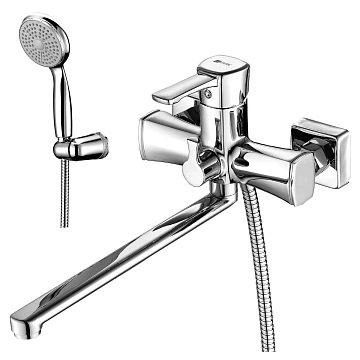 Смеситель Lemark Evitta LM0551C для ванны с душем 