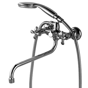 Смеситель Lemark Flora LM0151C для ванны с душем 