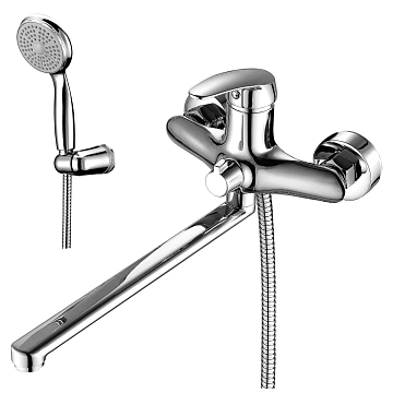 Смеситель Lemark Linara LM0451C для ванны с душем 