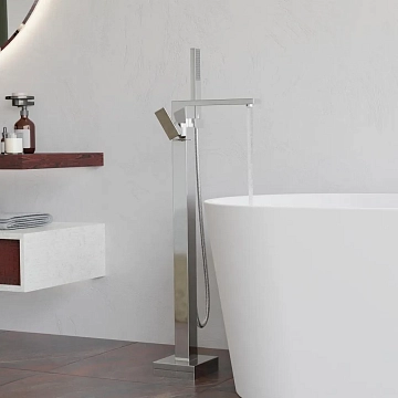 Смеситель RGW Shower Panels SP-350 напольный, для ванны с душем 