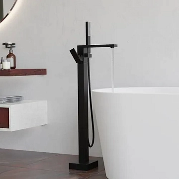 Смеситель RGW Shower Panels SP-350B напольный, для ванны с душем 