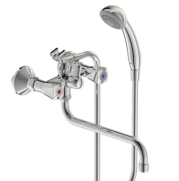 Смеситель Vidima Practic BA230AA для ванны с душем 