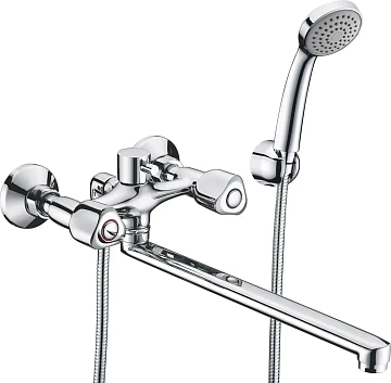 Смеситель Wasserkraft Amper 2902L для ванны с душем 