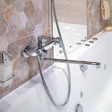 Смеситель Wasserkraft Dinkel 5802L для ванны с душем  - фото 2