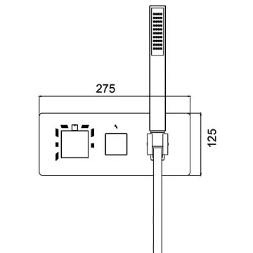Термостат RGW Shower Panels SP-44 21140544-31 для ванны с душем  - фото 4