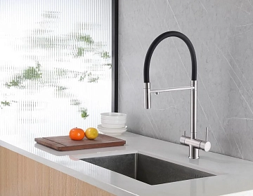 Смеситель Abber Wasser Kreis AF81141 для кухонной мойки, хром  - фото 2