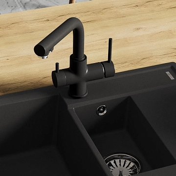 Смеситель Lemark Comfort LM3061PAN для кухонной мойки  - фото 2