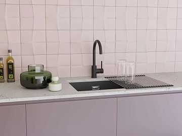 Смеситель Omoikiri Shinagawa 2 Plus-BL для кухонной мойки  - фото 2