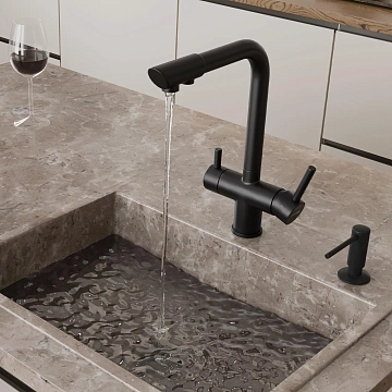 Смеситель Wasserkraft A8367 для кухонной мойки  - фото 2