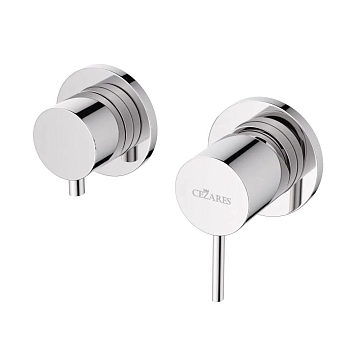 Смеситель Cezares Leaf VDIM3-L-01 для душа, с внутренней частью 