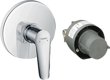 Смеситель Hansgrohe Logis 71608000 с внутренней частью, для душа 