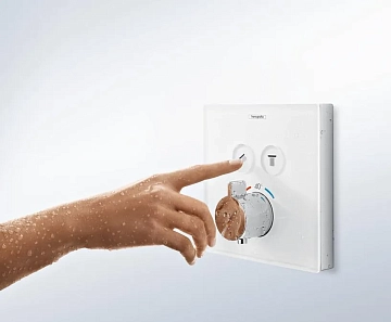 Термостат Hansgrohe ShowerSelect 15738400 для душа  - фото 2
