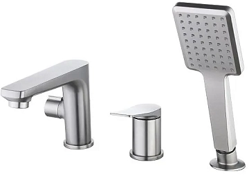 Смеситель Lemark Bronx LM3745GM на борт ванны 
