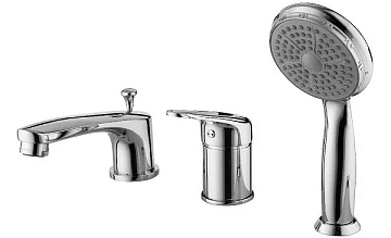 Смеситель Lemark Luna LM4145C на борт ванны 