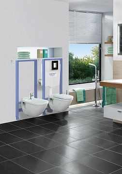 Система инсталляции для унитазов Grohe Rapid SL 38772001 3 в 1 с кнопкой смыва  - фото 4