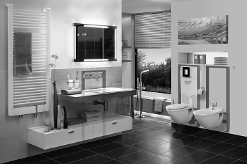 Система инсталляции для унитазов Grohe Rapid SL 38772001 3 в 1 с кнопкой смыва  - фото 5