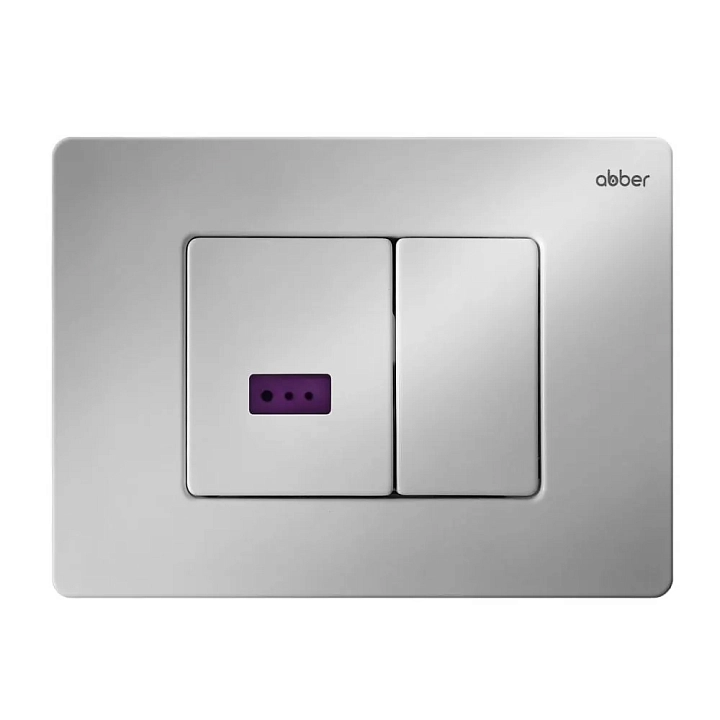 Кнопка смыва Abber AC0122S хром