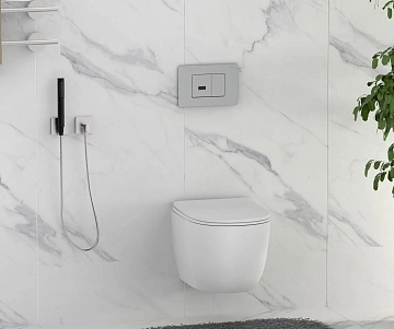 Кнопка смыва Abber AC0122S хром  - фото 3