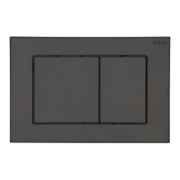 Кнопка смыва Black&amp;White Universe WPI-09530GM matt gunmetal 