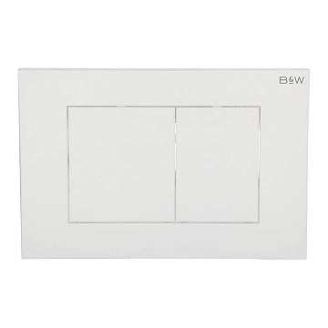 Кнопка смыва Black&amp;White Universe WPI-09531 glossy ivory 