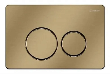 Кнопка смыва Caprigo Dew Steel DS001 бронза 
