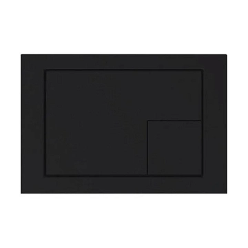 Кнопка смыва KK-POL M10 350/PPC/080-00-00 черная матовая  - фото 2