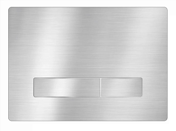 Кнопка смыва KK-POL Vitrum Metal Slim 350/PSM/005-00-00 нержавеющая сталь 