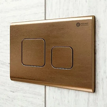 Кнопка смыва Point Афина PN44041BB бронза  - фото 3