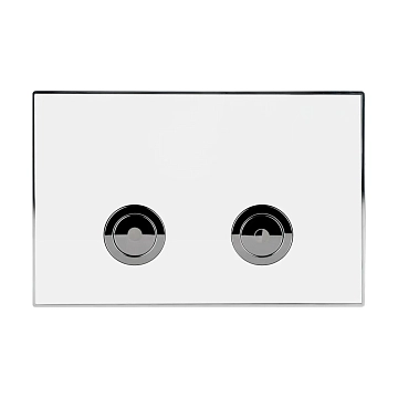 Кнопка смыва Point Венера PN44071WC белый/хром 